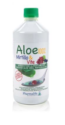 ALOE MIRTILLO & VITE 1 LITRO - Apotecalab srl