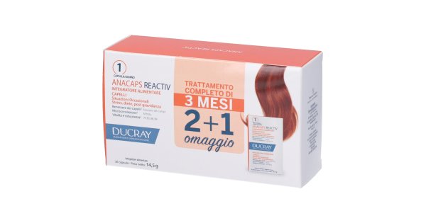 ANACAPS REACTIV TRIO 3 PEZZI DA 30 CAPSULE - Apotecalab srl