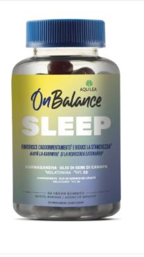 AQUILEA ON BALANCE SLEEP 60 GUMMIES - Apotecalab srl