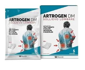 CEROTTO SOLLIEVO LOMBARE ARTROGEN 5 PEZZI - Apotecalab srl