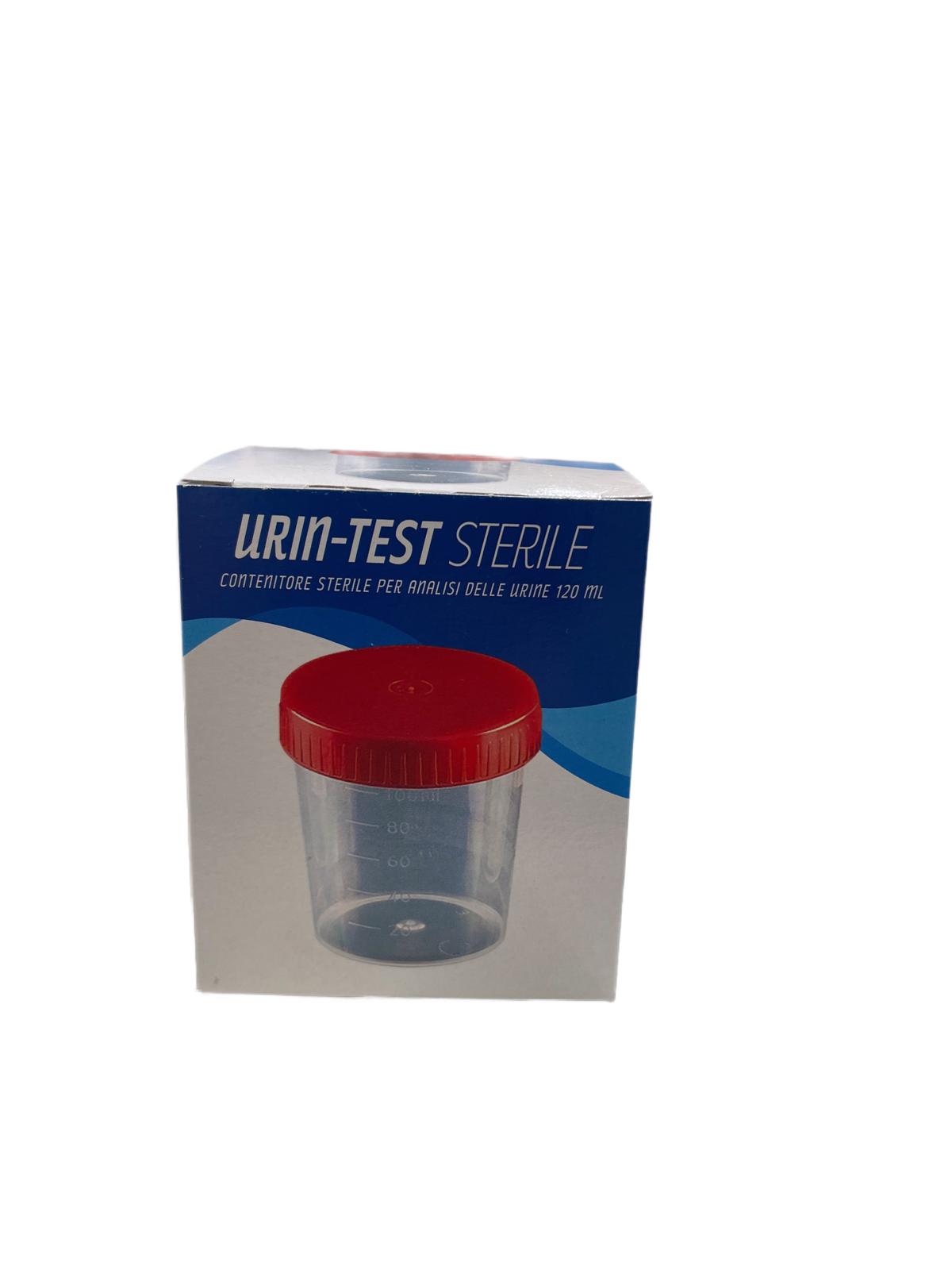 CONTENITORE PER URINA CON TAPPO A VITE STERILE - Apotecalab srl