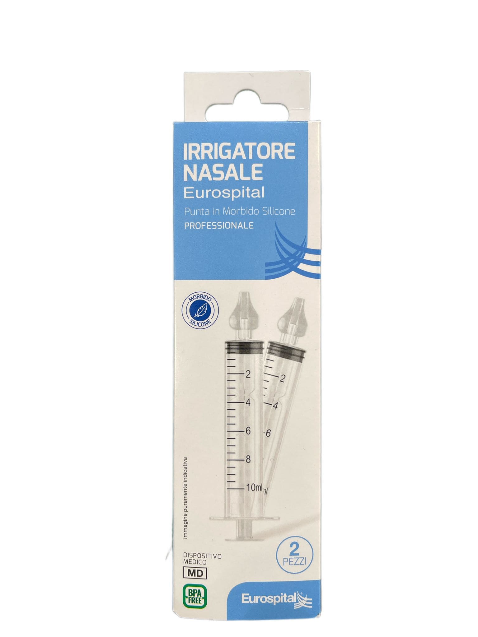 IRRIGATORE NASALE EUROSPITAL 2 PEZZI - Apotecalab srl