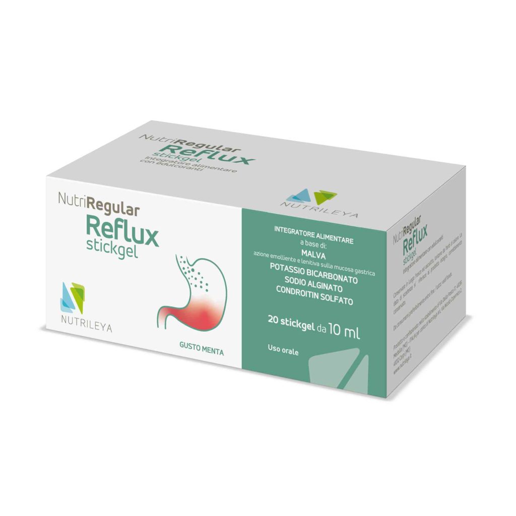 NUTRIREGULAR REFLUX 20 STICKGEL - Apotecalab srl