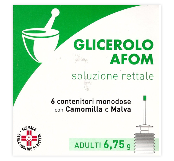 GLICEROLO AFOM*AD 6CONT 6,75G - Apotecalab srl