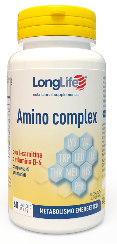 LONGLIFE AMINO COMPLEX 60 TAVOLETTE - Apotecalab srl