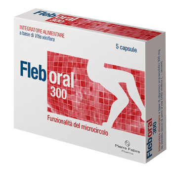 FLEBORAL 300 5 CAPSULE - Apotecalab srl