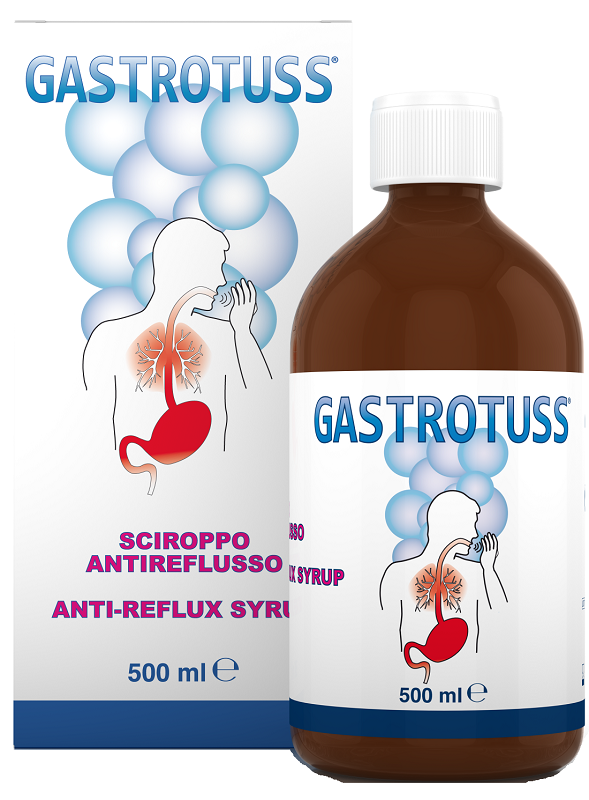 SCIROPPO ANTIREFLUSSO GASTROTUSS 500 ML - Apotecalab srl