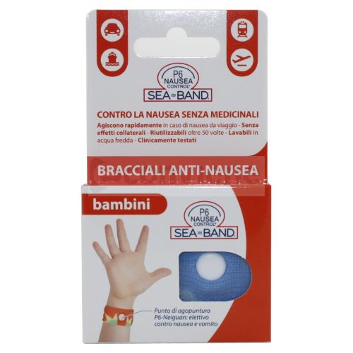 BRACCIALE ANTI NAUSEA PER BAMBINI P6 NAUSEA CONTROL 2 PEZZI - Apotecalab srl