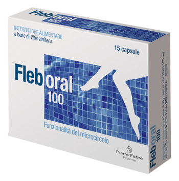 FLEBORAL 100 15 CAPSULE - Apotecalab srl