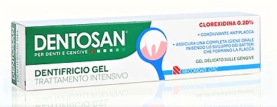 DENTOSAN GEL DENTIFRICIO CLOREXIDINA 0,2% 75 ML - Apotecalab srl