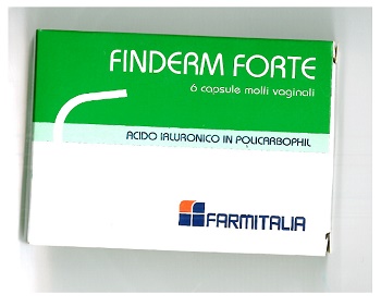 FINDERM FORTE CAPSULE MOLLI VAGINALI CONFEZIONE DA 6 PEZZI - Apotecalab srl