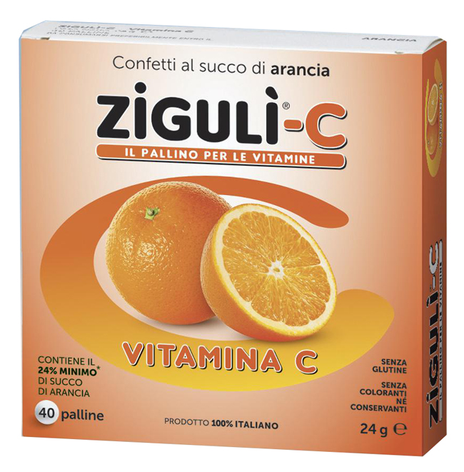 ZIGULI C ARANCIA 40 CONFETTI 24 G - Apotecalab srl