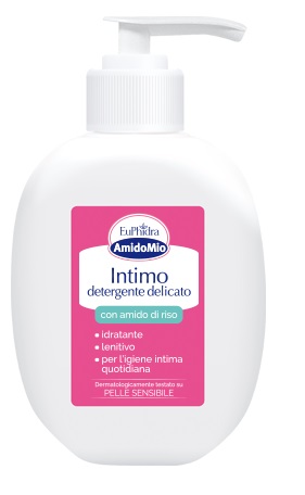 EUPHIDRA AMIDOMIO INTIMO DETERGENTE DELICATO AMIDO DI RISO NUTRIENTE E LENITIVO 200 ML - Apotecalab srl