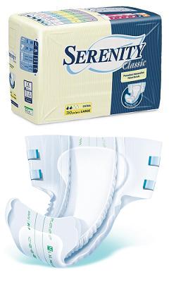 PANNOLONE PER INCONTINENZA A MUTANDINA SERENITY CLASSIC FORMATO SUPER TAGLIA LARGE 30 PEZZI - Apotecalab srl