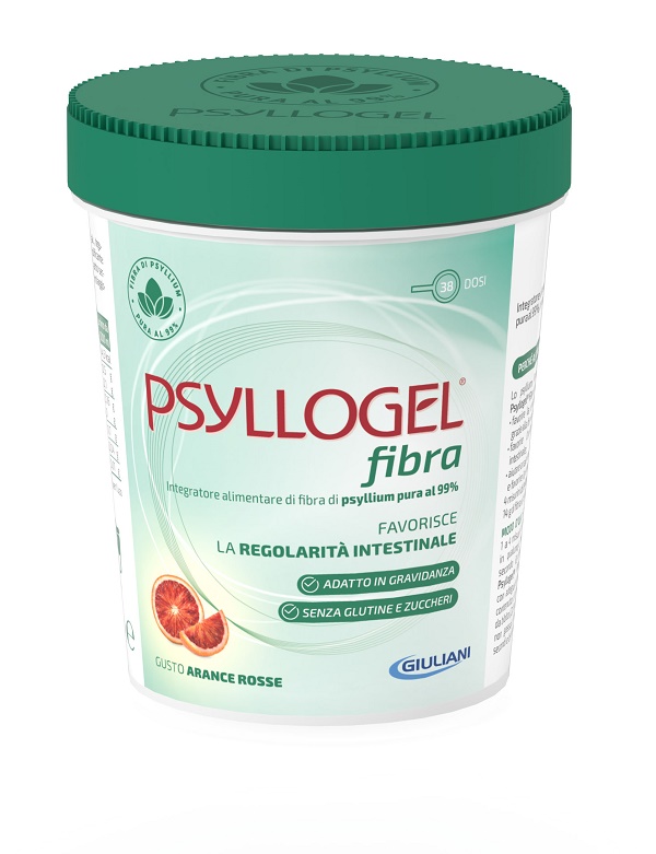 PSYLLOGEL FIBRA ARANCE ROSSE VASO 170 G - Apotecalab srl
