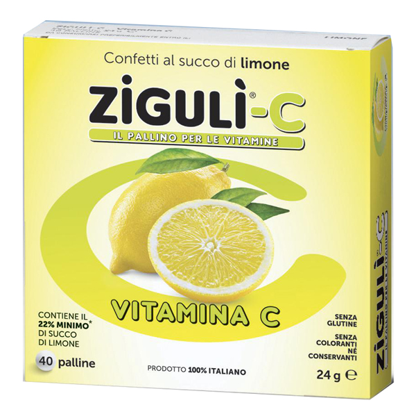 ZIGULI C LIMONE 40 CONFETTI 24 G - Apotecalab srl