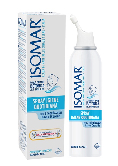 SOLUZIONE ACQUA DI MARE ISOMAR SPRAY IGIENE QUOTIDIANA 100 ML - Apotecalab srl