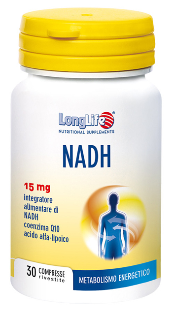 LONGLIFE NADH CON Q10 30 COMPRESSE - Apotecalab srl