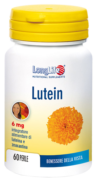LONGLIFE LUTEIN 60 PERLE DI GELATINA DA 400 MG - Apotecalab srl