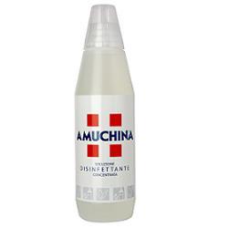 AMUCHINA LIQUIDA 100% DISINFETTANTE IGIENIZZANTE A BASE DI IPOCLORITO DI SODIO ANTIMICROBICO AD AMPIO SPETTRO D'AZIONE 1000 ML - Apotecalab srl