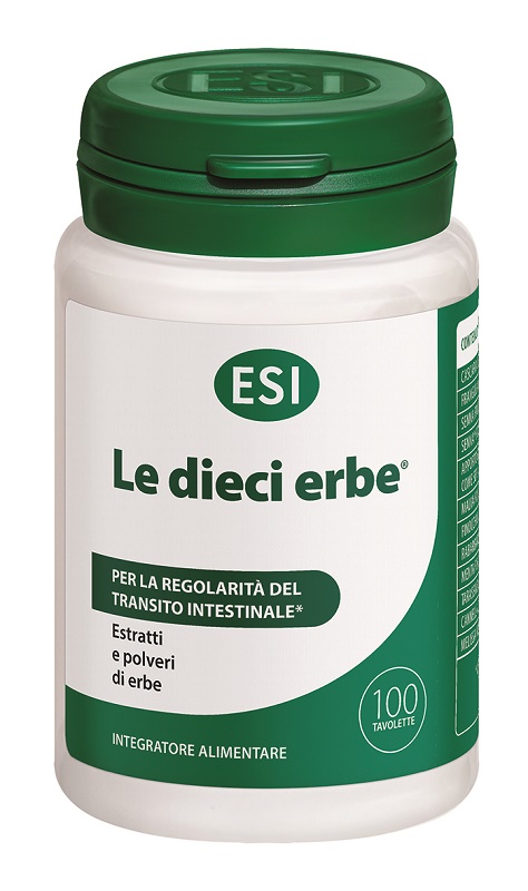 ESI LE DIECI ERBE 100 TAVOLETTE - Apotecalab srl