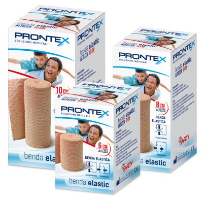 BENDA ELASTICA PRONTEX 8 CM - Apotecalab srl