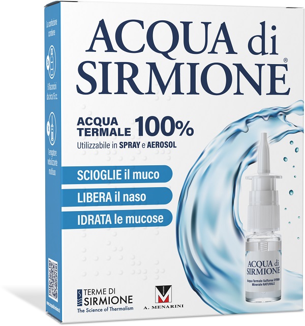 ACQUA SIRMIONE MINERALE NATURALE 6 FIALE 15 ML - Apotecalab srl