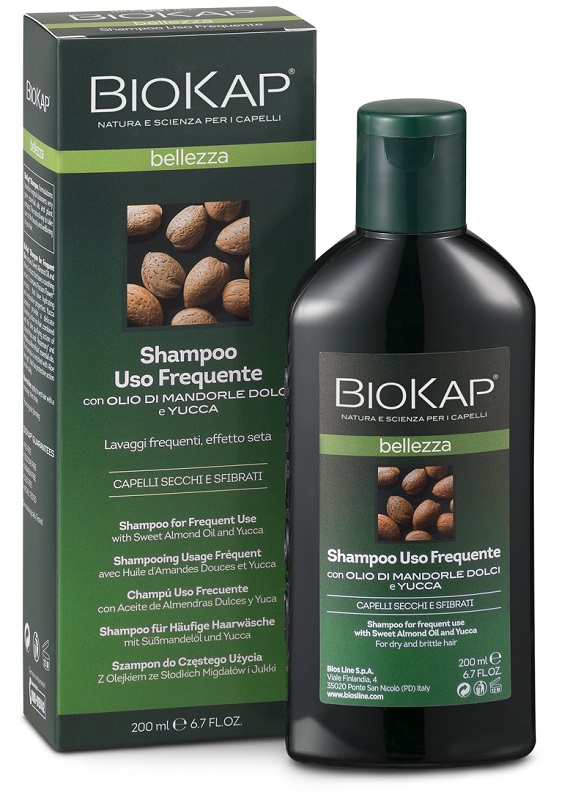 BIOKAP BELLEZZA SHAMPOO USO FREQUENTE 200 ML BIOSLINE - Apotecalab srl