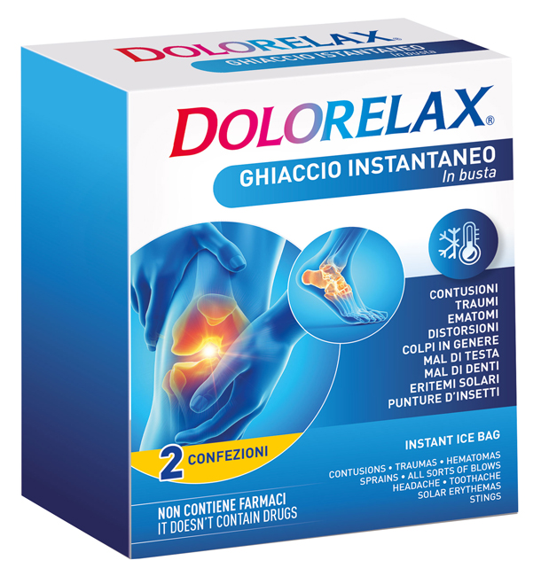 DOLORELAX ICE BAG GHIACCIO BUSTA 2 PEZZI - Apotecalab srl