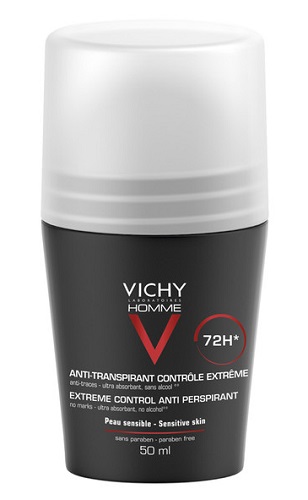 VICHY HOMME DEO ROLL-ON ANTI-TRASPIRANTE 50 ML - Apotecalab srl