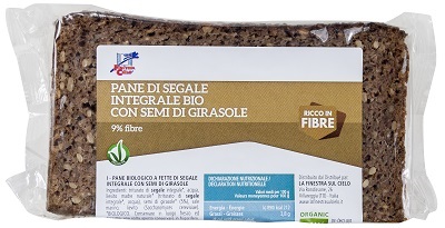FSC BIOFIBRE+ PANE DI SEGALE INTEGRALE CON SEMI DI GIRASOLE BIOLOGICO AD ALTO CONTENUTO DI FIBRE 500 G - Apotecalab srl