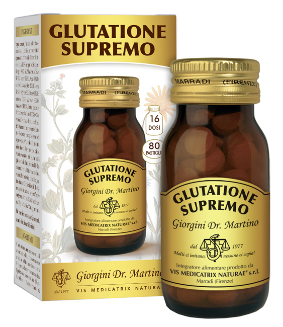 GLUTATIONE SUPREMO 80 PASTIGLIE - Apotecalab srl