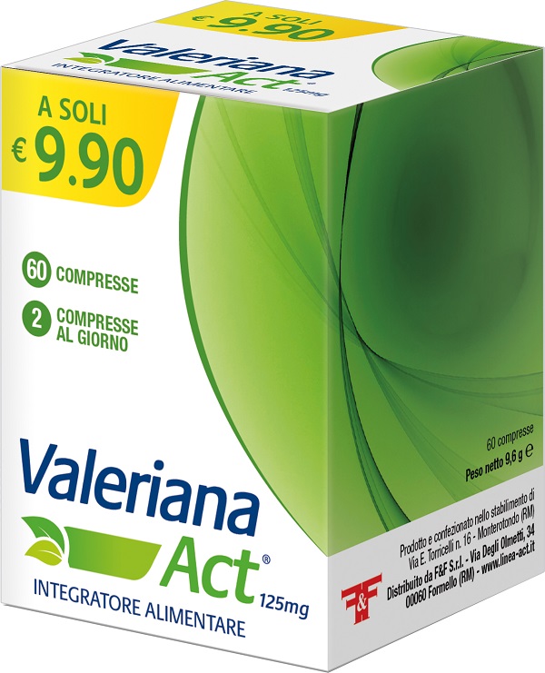 VALERIANA ACT 60 COMPRESSE - Apotecalab srl