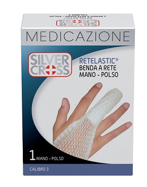 BENDA SILVER CROSS RETEL MANO/POLSO CALIBRO 3 1 PEZZO - Apotecalab srl