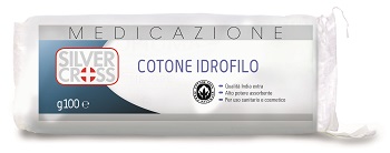 COTONE IDROFILO SILVER CROSS 100 G - Apotecalab srl