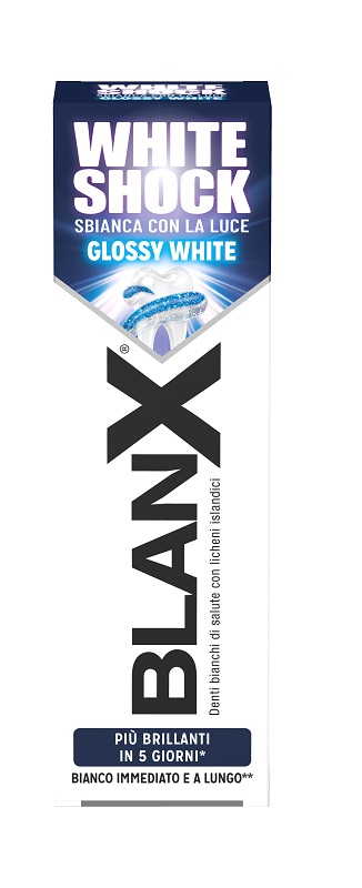 BLANX WHITE SHOCK SBIANCANTE DENTI 75 ML - Apotecalab srl