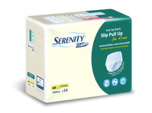 PANNOLONE A MUTANDINA SERENITY PULL UP BE FREE SD EXTRA LARGE 14 PEZZI - Apotecalab srl