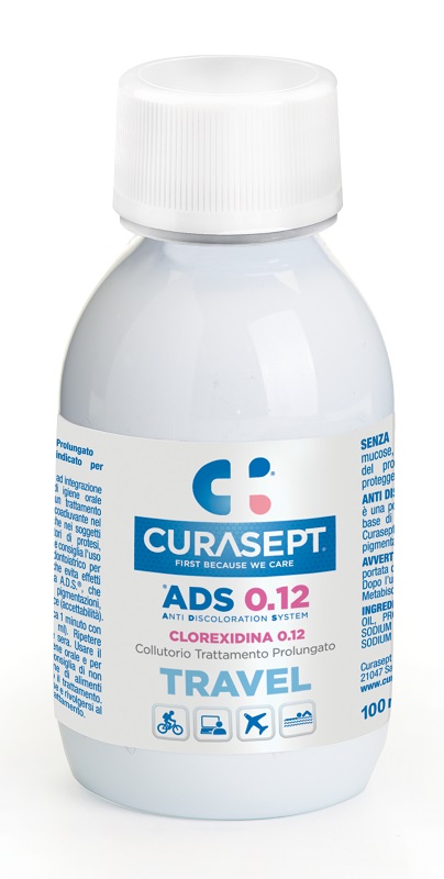 CURASEPT COLLUTORIO 0,12 TRAVEL ADS 100 ML - Apotecalab srl