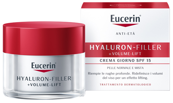 EUCERIN HYALURON FILLER VOLUME GIORNO PELLE NORMALE MISTA 50 ML - Apotecalab srl