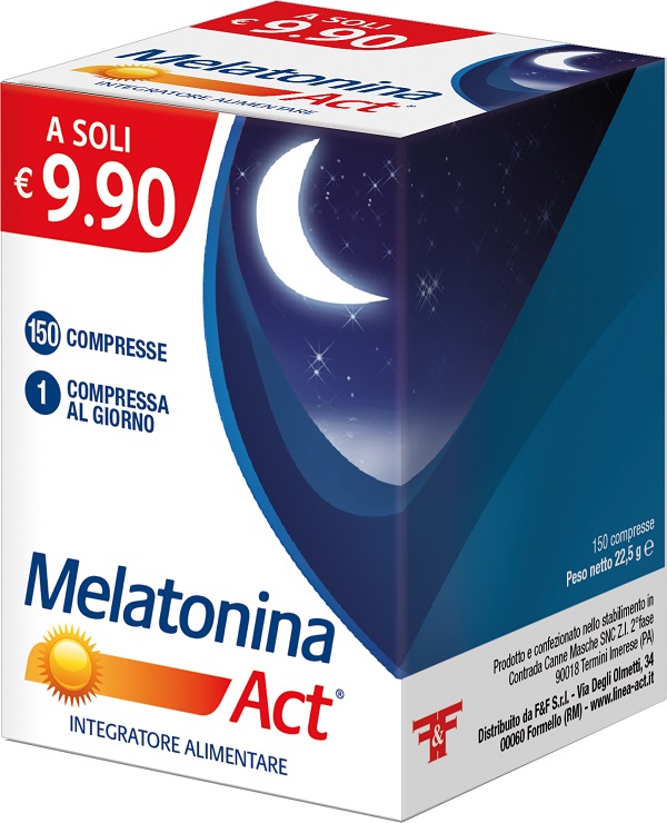 MELATONINA ACT 150 COMPRESSE - Apotecalab srl