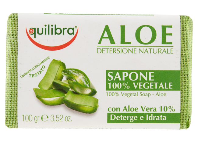 SAPONE NATURALE ALOE 100 ML - Apotecalab srl