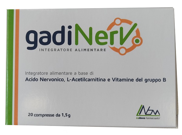 GADINERV 20 COMPRESSE - Apotecalab srl