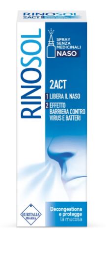 SPRAY NASALE RINOSOL 2ACT 15 ML - Apotecalab srl