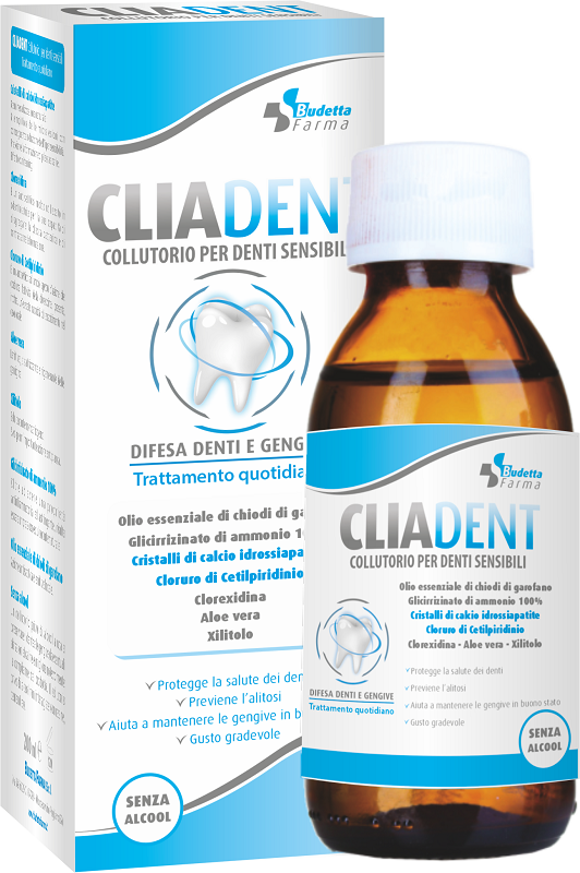 CLIADENT COLLUTORIO DENTI SENSIBILI 200 ML - Apotecalab srl