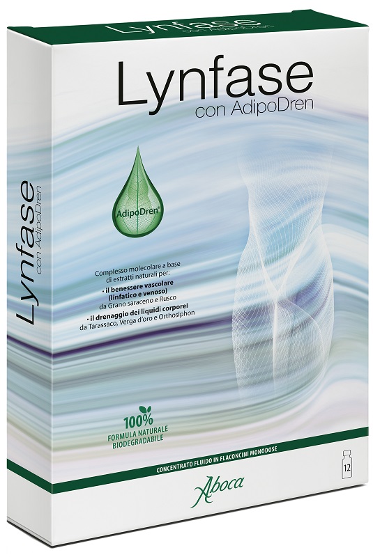 LYNFASE FITOMAGRA 12 FLACONCINI 15 G - Apotecalab srl