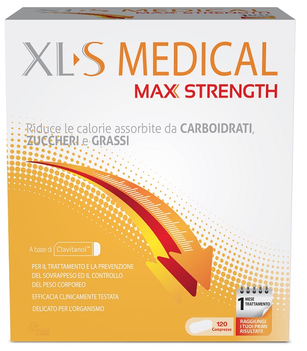 XLS MEDICAL MAX STRENGTH 120 COMPRESSE - Apotecalab srl