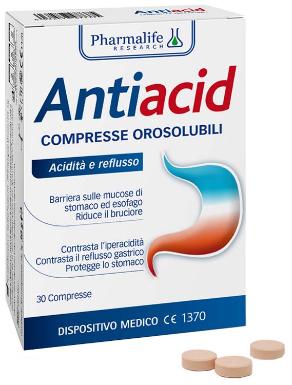 ANTIACID 30 COMPRESSE OROSOLUBILI - Apotecalab srl
