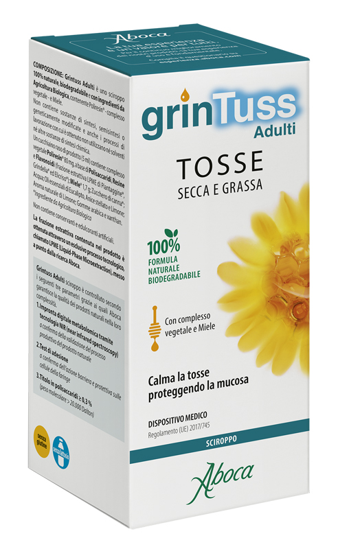 GRINTUSS ADULTI SCIROPPO 180 G - Apotecalab srl