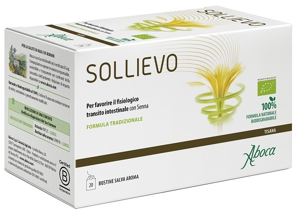 SOLLIEVO TISANA BIO 20 FILTRI DA 2,2 G - Apotecalab srl