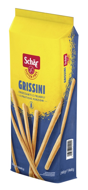 SCHAR GRISSINI 4 PORZIONI DA 60 G - Apotecalab srl